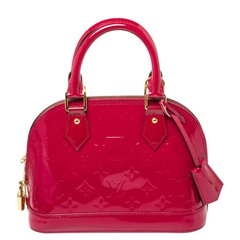 louis vuitton alma indian rose|Alma BB Monogram Vernis Leather .